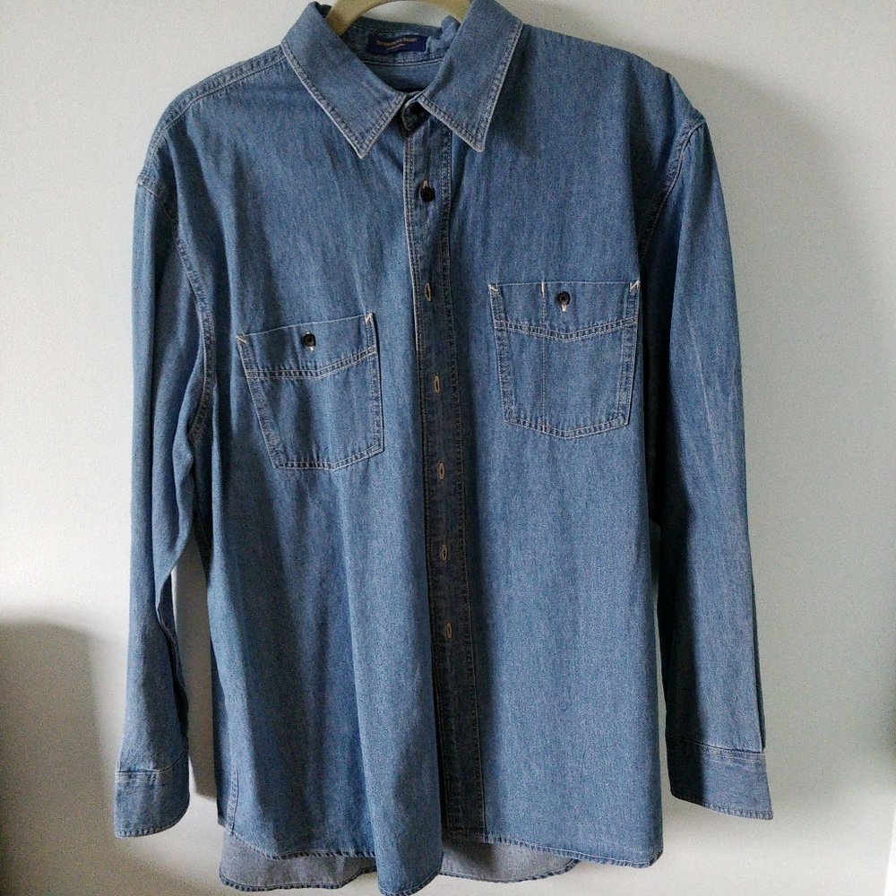 Pendleton denim dress shirt